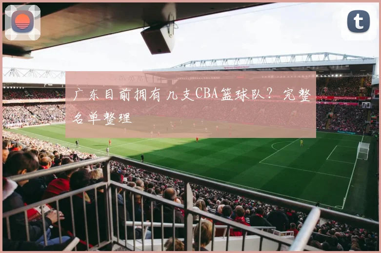 广东目前拥有几支CBA篮球队？完整名单整理
